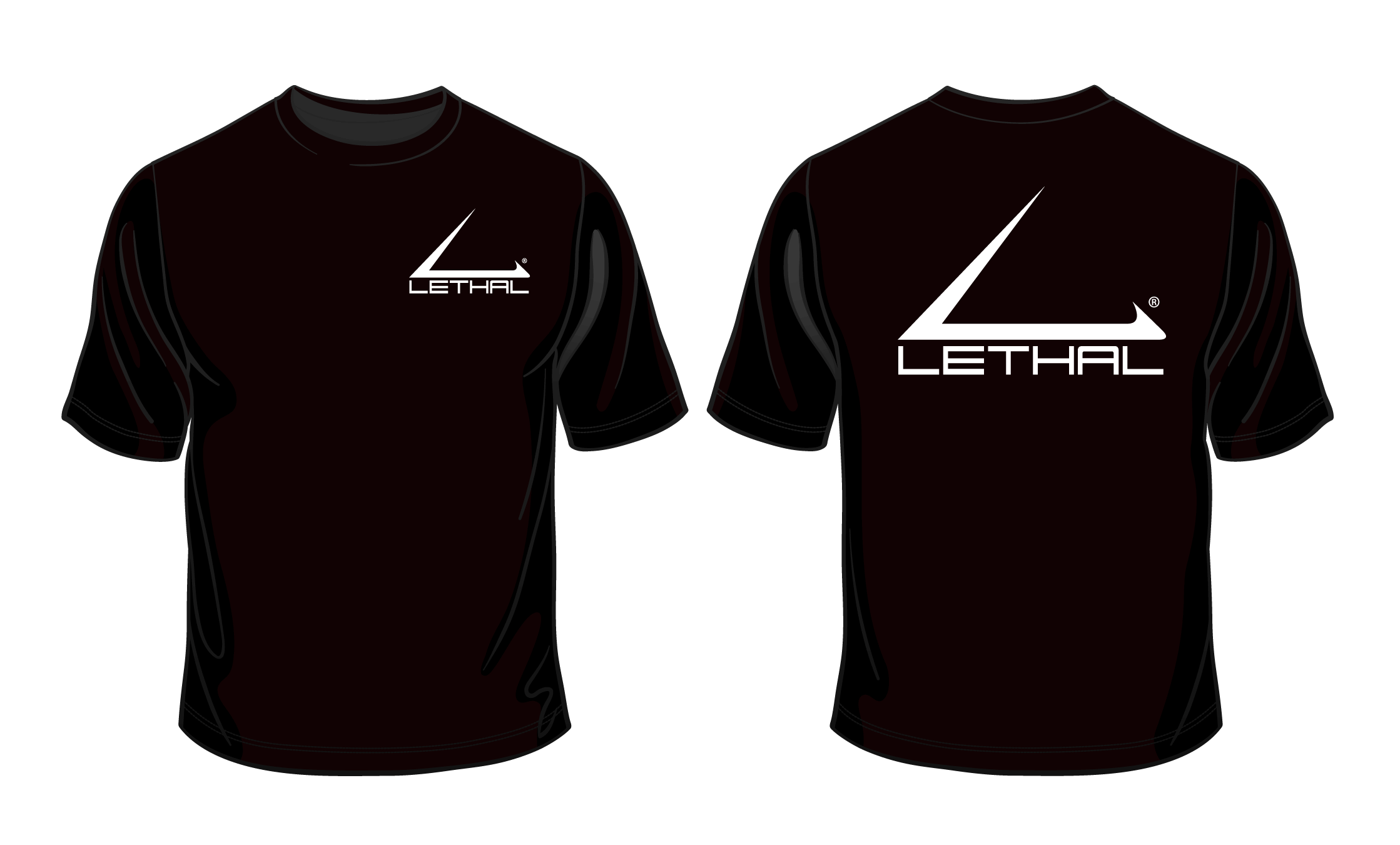 Download SHORT SLEEVE TEE - BLACK & WHITE - Lethal Products
